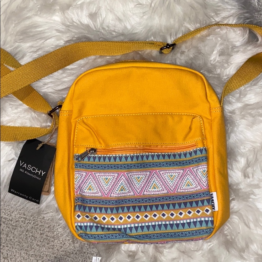 Vaschy Yellow Crossbody